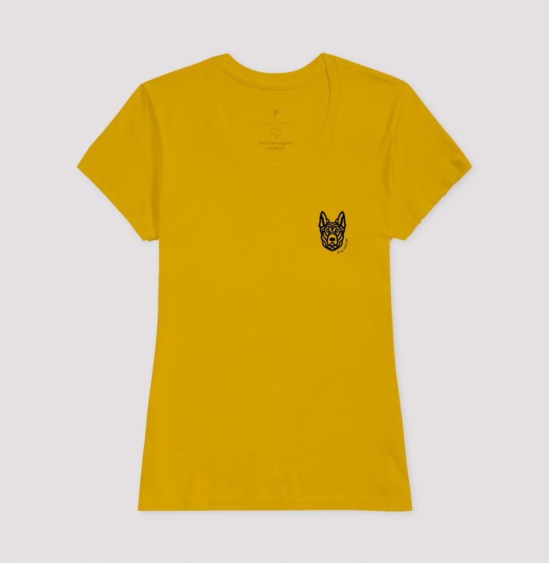 Camiseta Pastor Alemão - Tribal / Side