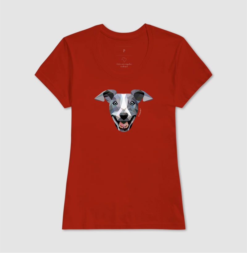 Camiseta Whippet - Coleção Geoma