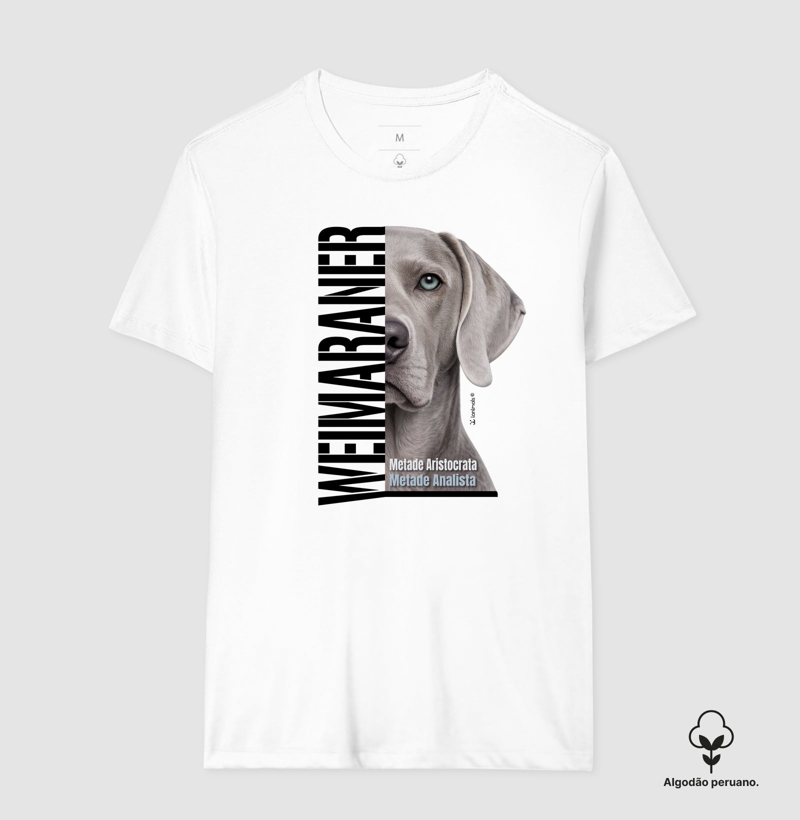 Camiseta INCA SOFT Weimaraner Metade Aristocrata - Essência