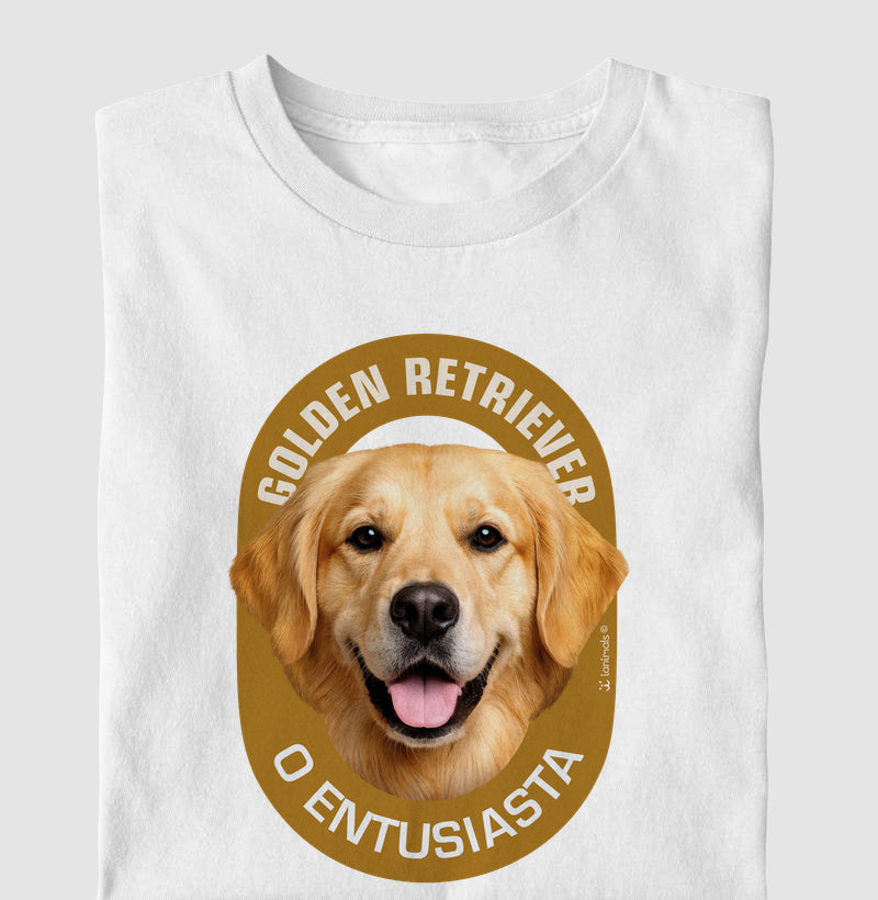 Camiseta Golden Retriever O Entusiasta - Essência