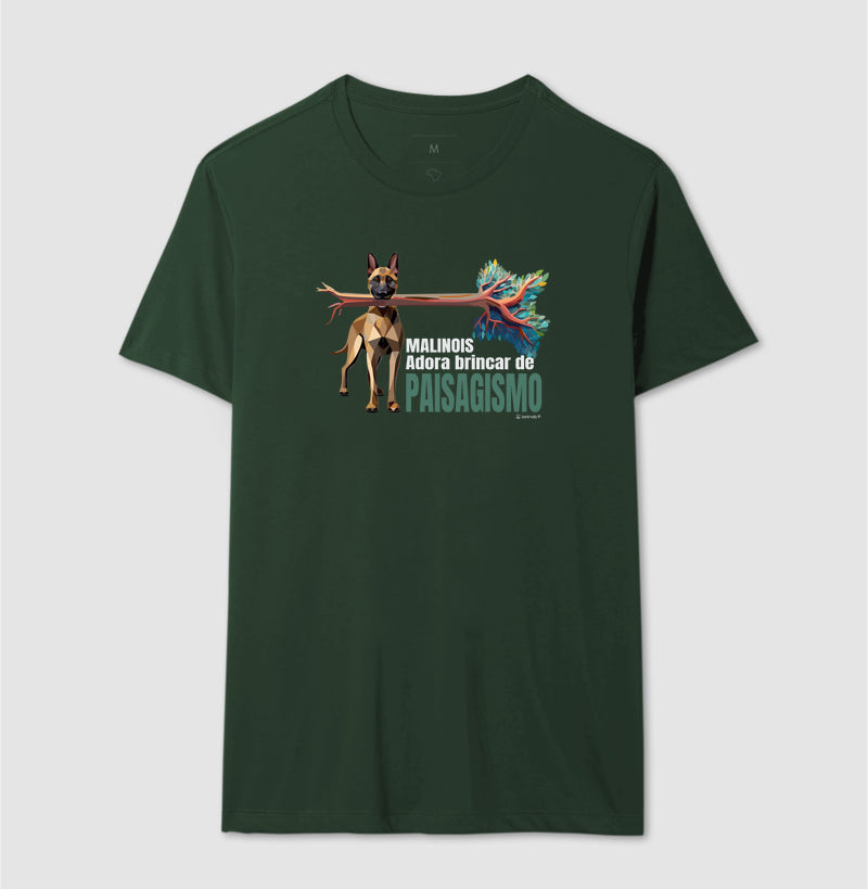 Camiseta Malinois Paisagismo - Essência