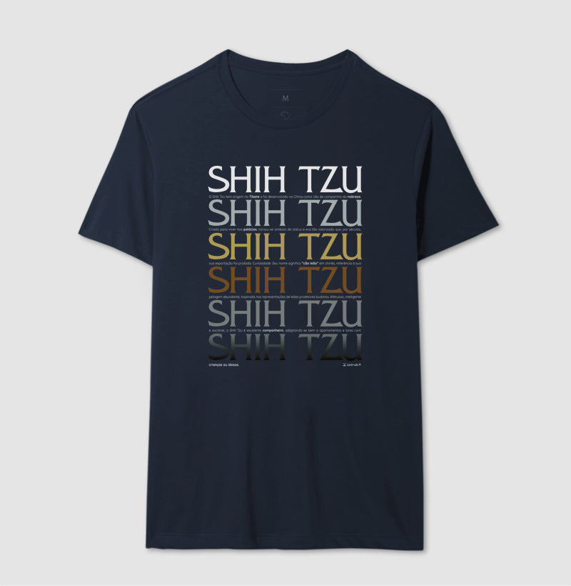 Camiseta Shih Tzu - Origem