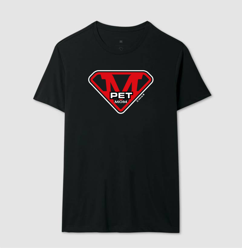 Camiseta Pet Mom - Afeto