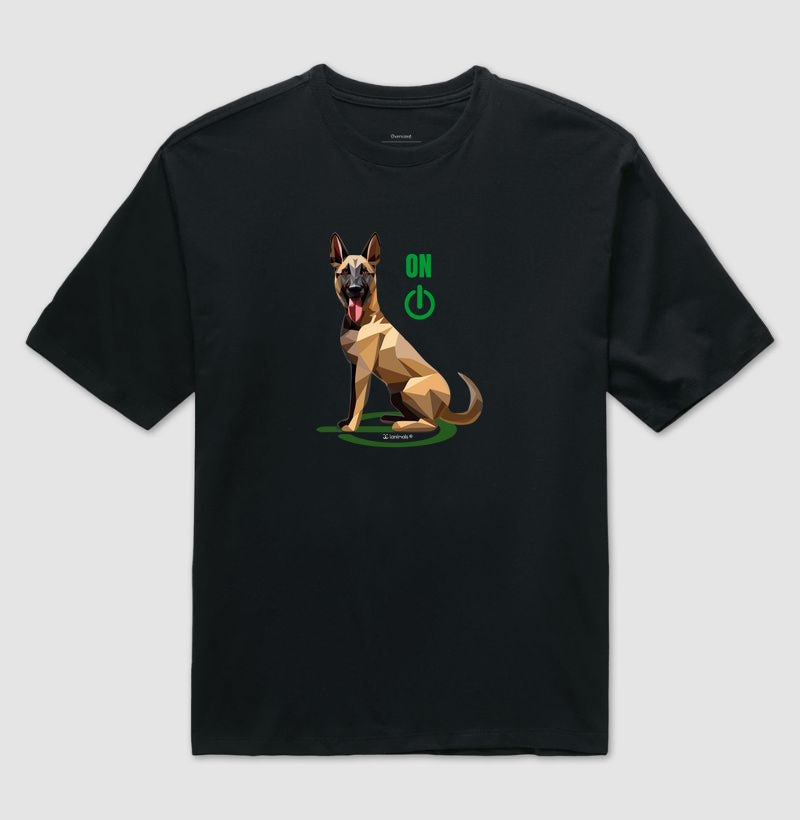 Camiseta Oversized Malinois On - Essência