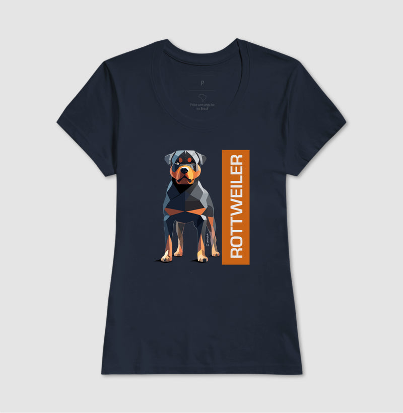 Camiseta Rottweiler Imponente- Geoma