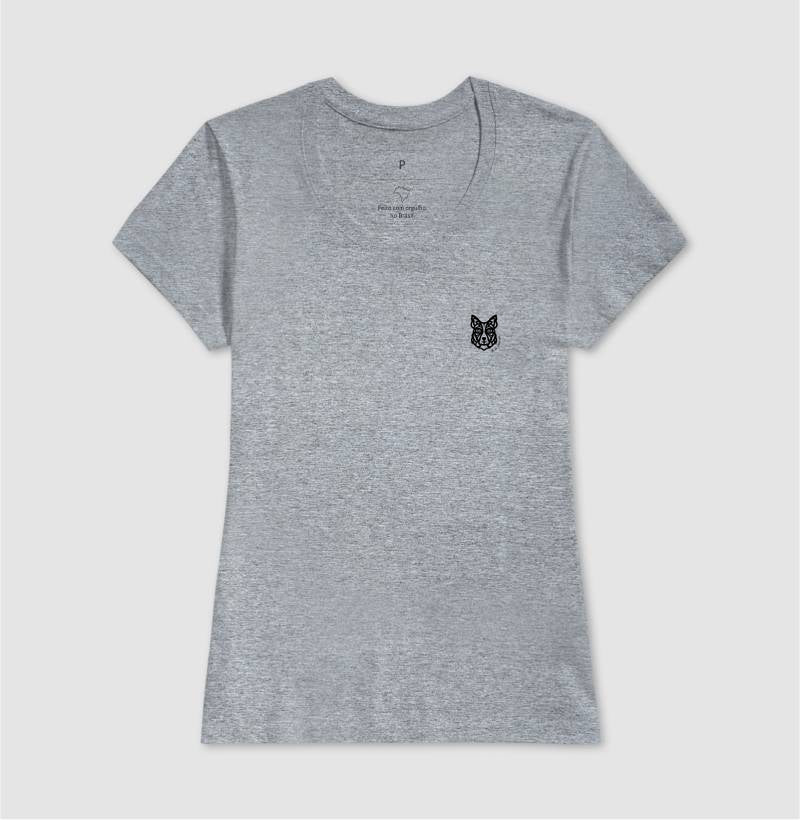 Camiseta Border Collie - Tribal / Side