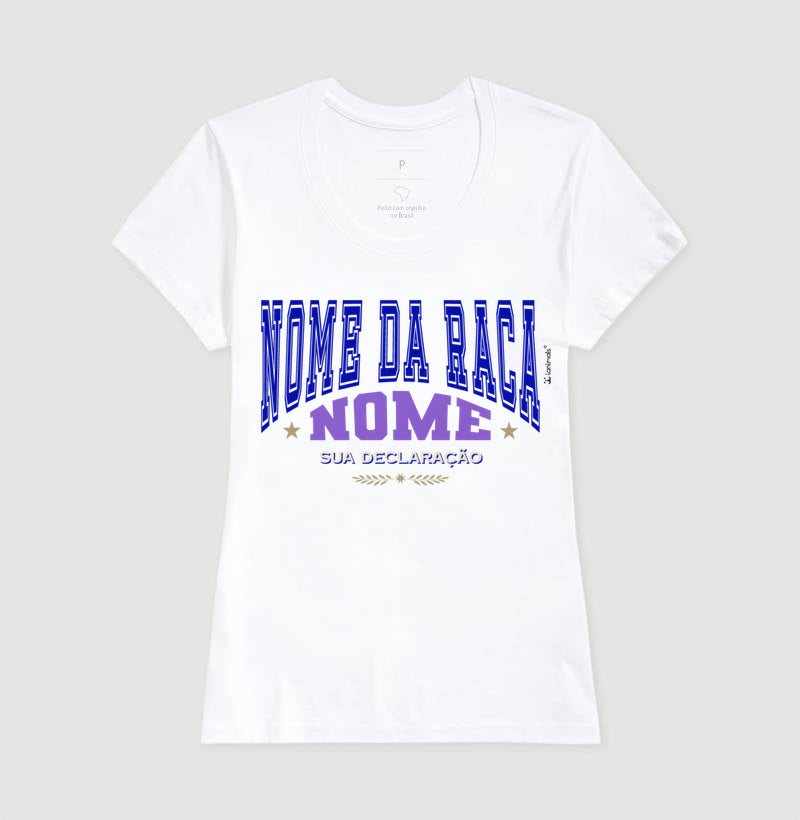 Camiseta Team Meu Pet - Personalizada