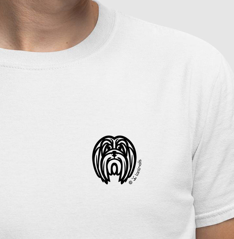 Camiseta Lhasa Apso - Tribal / Side