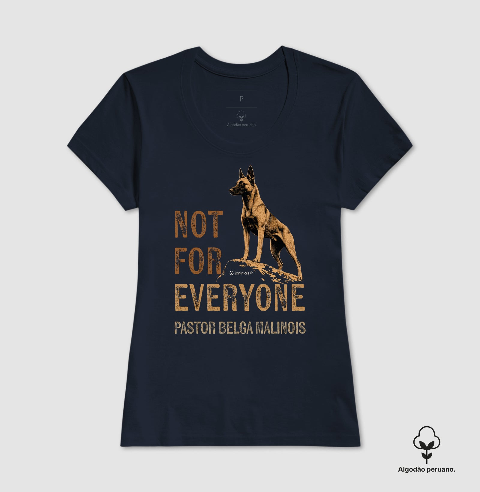 Camiseta INCA SOFT Malinois Not For Everyone - Essência