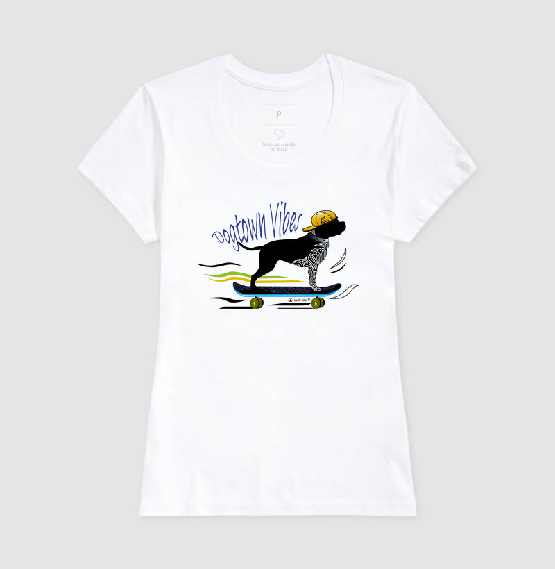 Camiseta Pit Bull - Skatista