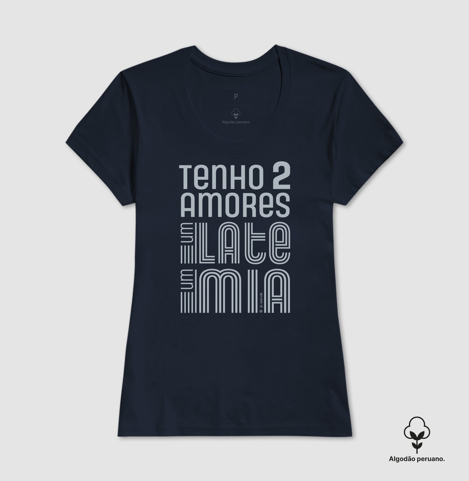 Camiseta “INCA SOFT” um Late, um Mia - Coleção AFETO