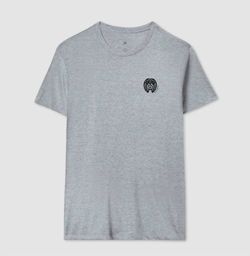 Camiseta Lhasa Apso - Tribal / Side
