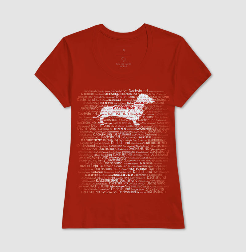 Camiseta Dachshund - Tessitura