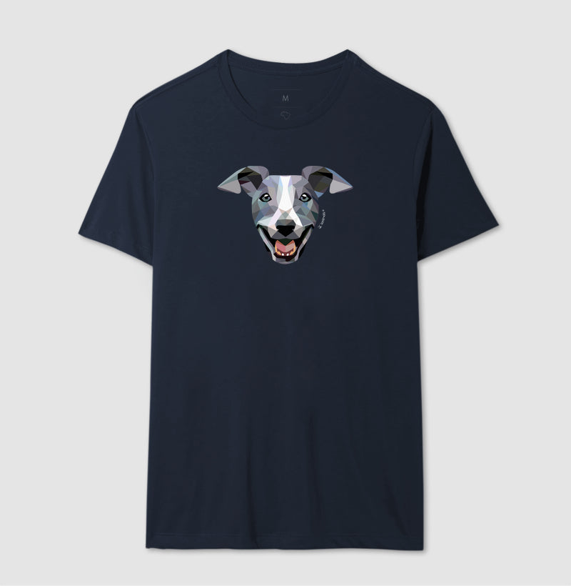 Camiseta Whippet - Coleção Geoma