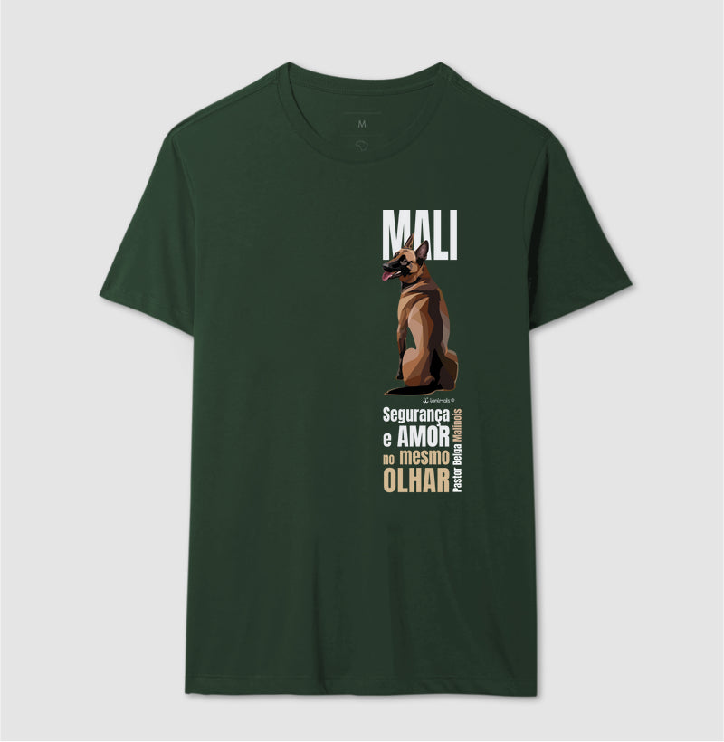 Camiseta Malinois - Olhar - Essência