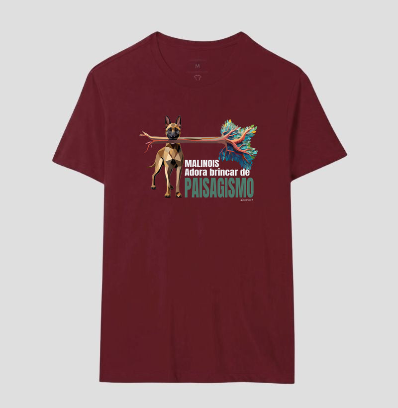 Camiseta Malinois Paisagismo - Essência