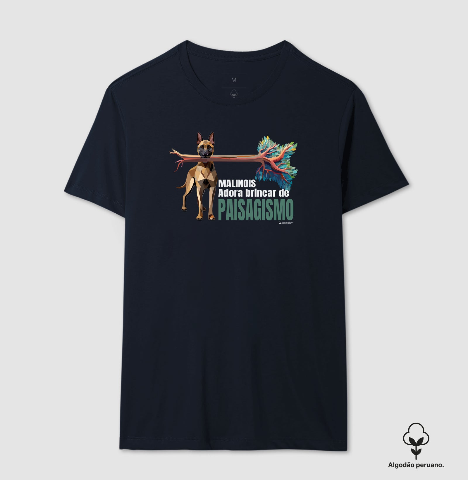 Camiseta INCA SOFT Malinois Paisagismo - Essência