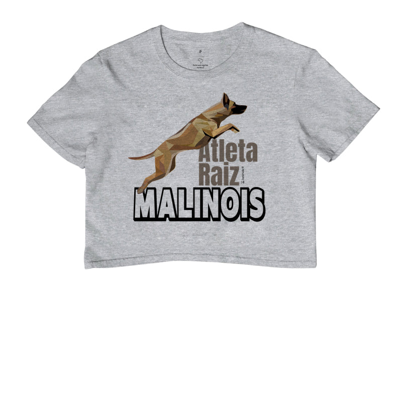 Camiseta Cropped Malinois Atleta Raiz - Essência