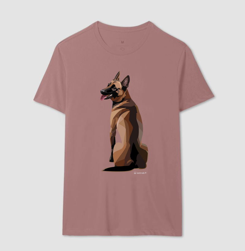 Camiseta Malinois Olhar - Geoma