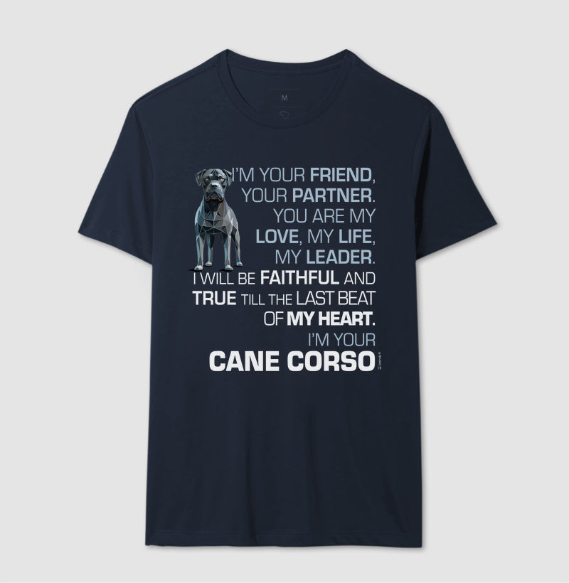 Camiseta Cane Corso Declação - Essência