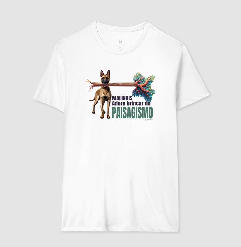 Camiseta Malinois Paisagismo - Essência