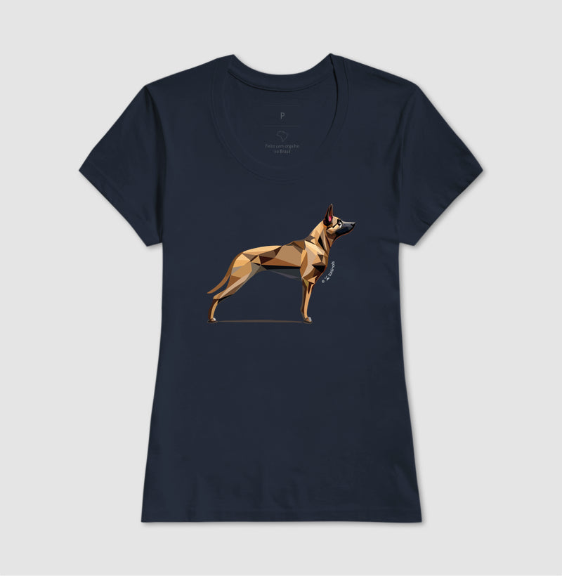 Camiseta Malinois Perfil - Geoma