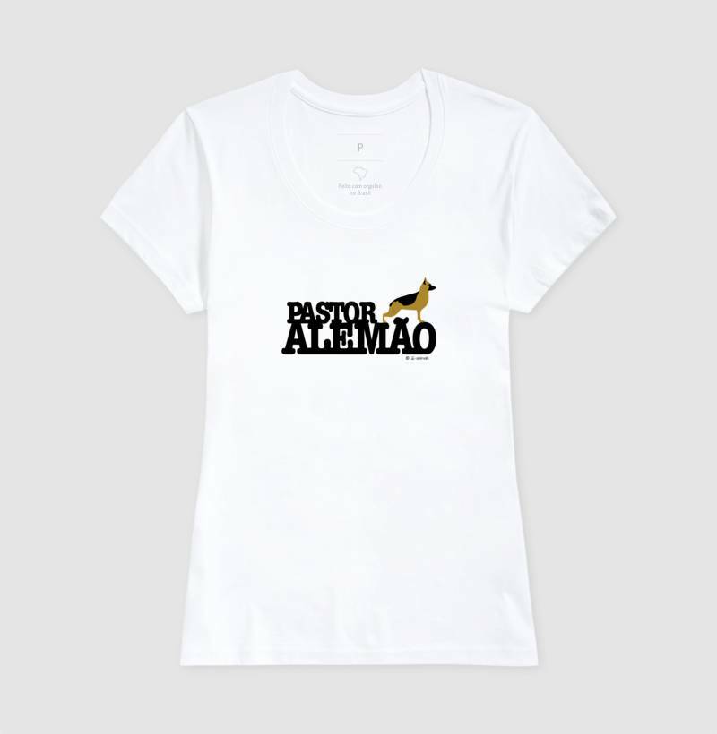 Camiseta Pastor Alemão - Coleção Identidade