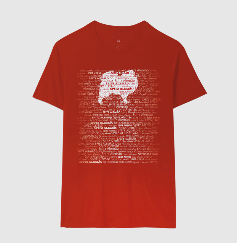 Camiseta Spitz Alemão - Tessitura