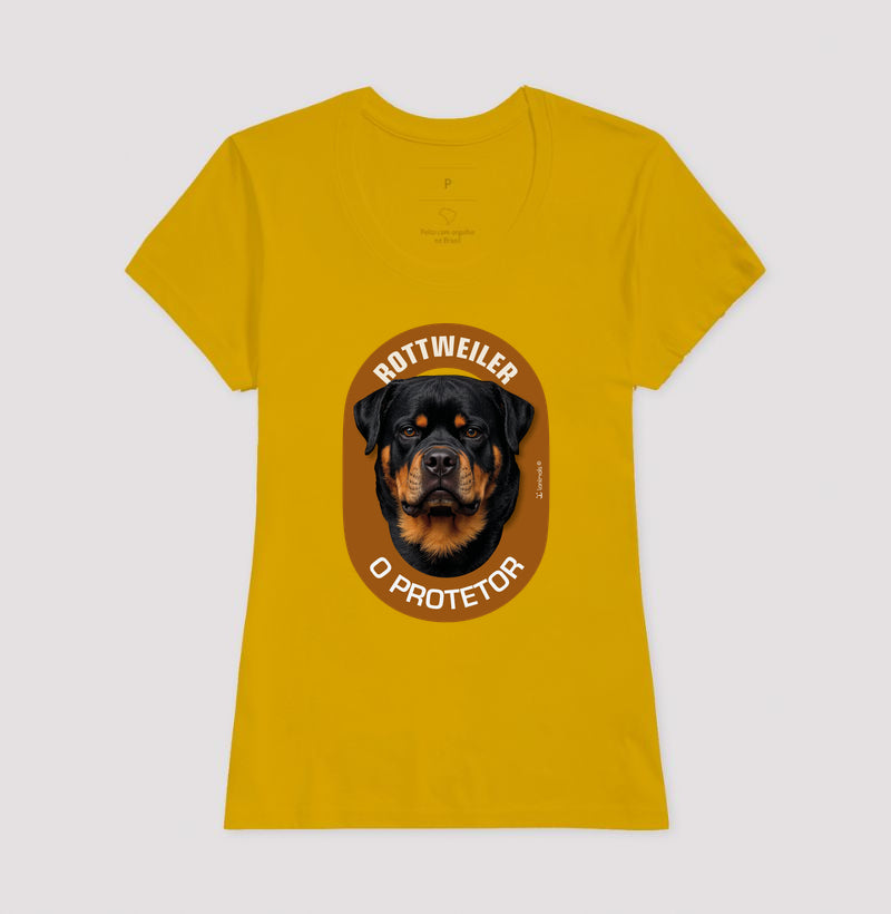Camiseta Rottweiler o Protetor - Essência