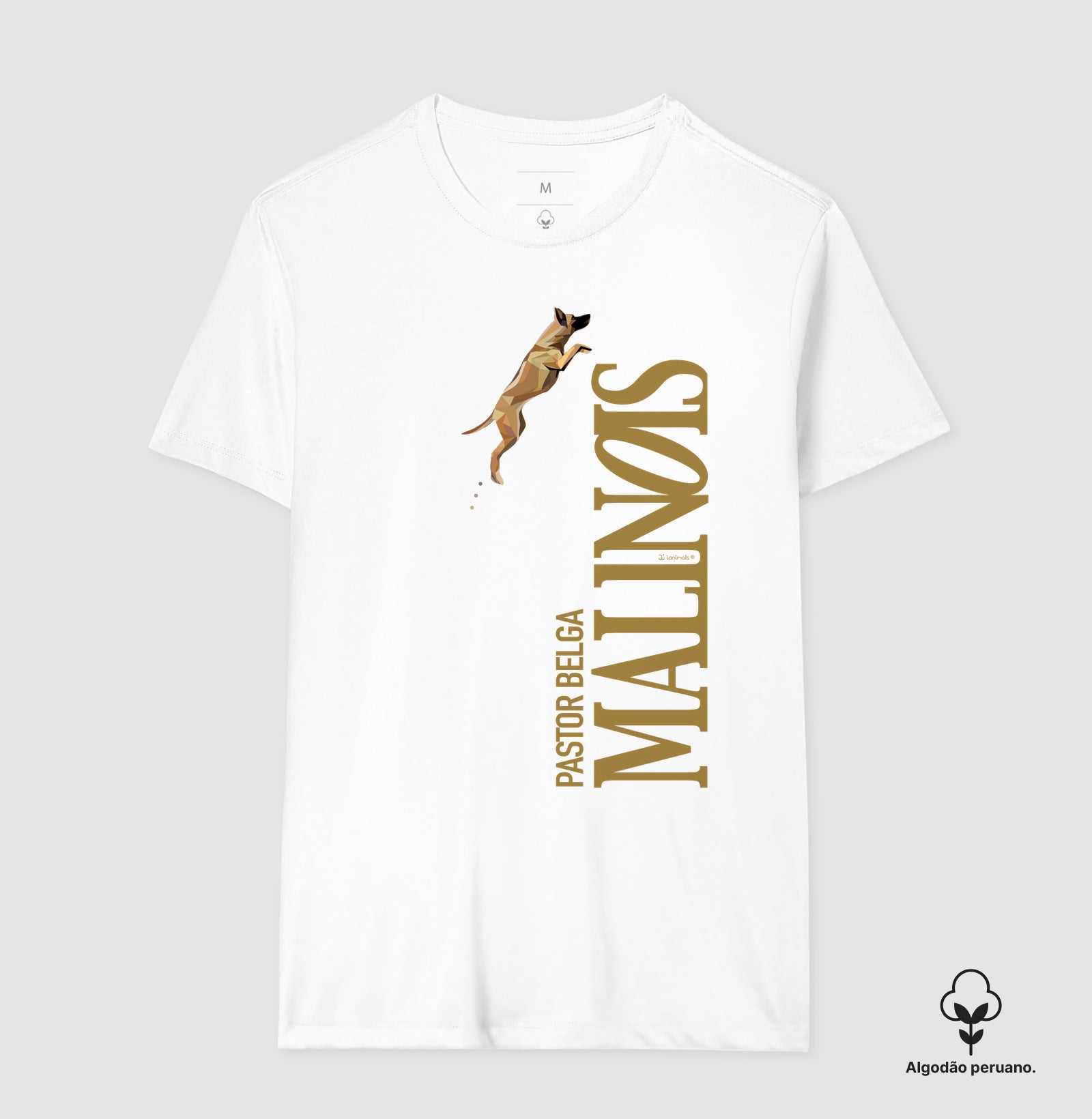Camiseta INCA SOFT Pastor Belga Malinois O Salto - Geoma