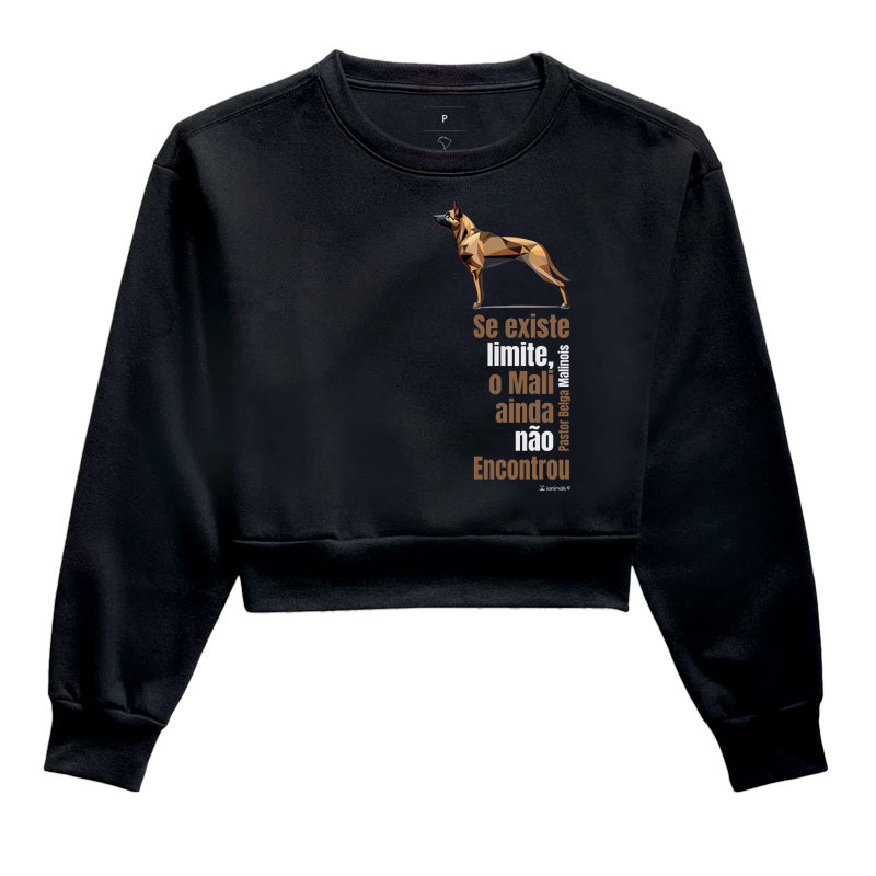 Moletom Cropped Malinois Limite - Essência