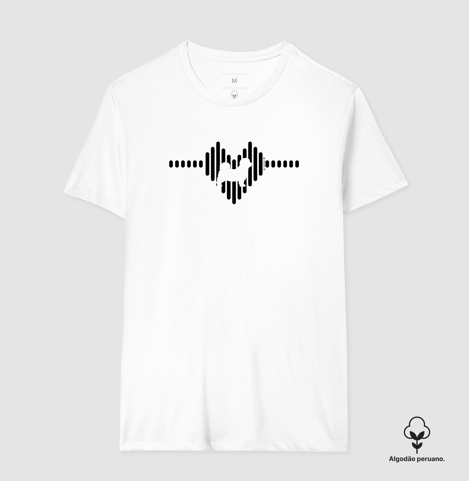 Camiseta Shih Tzu / INCA SOFT - Coleção Coração