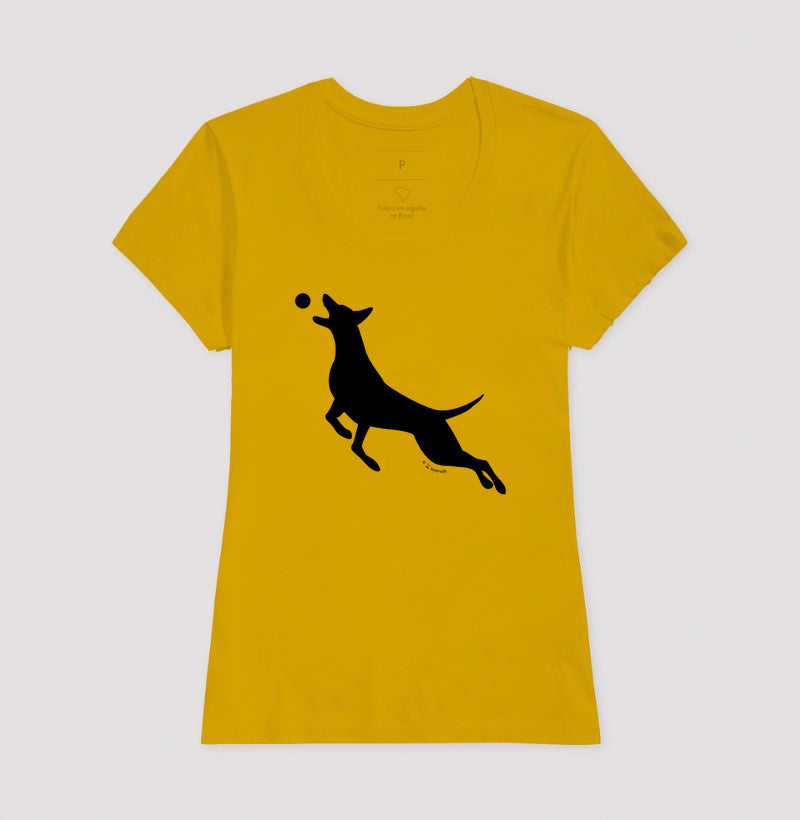 Camiseta Malinois O Pulo - Perfil