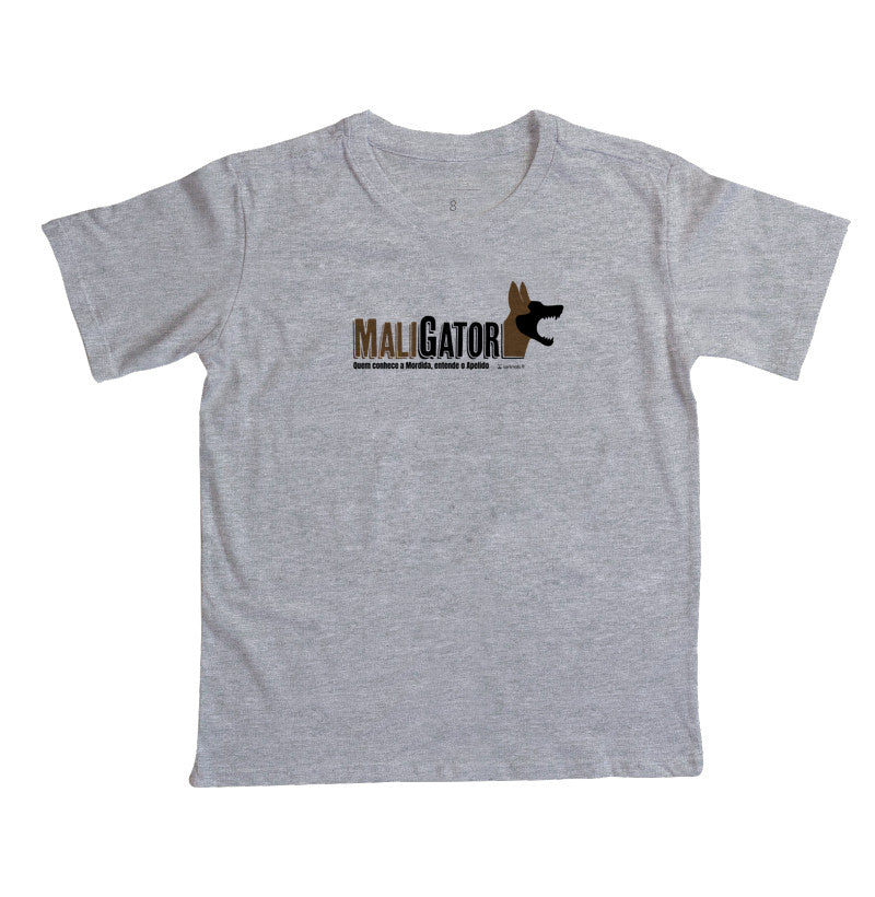 Camiseta Infantil Malinois Maligator - Essência