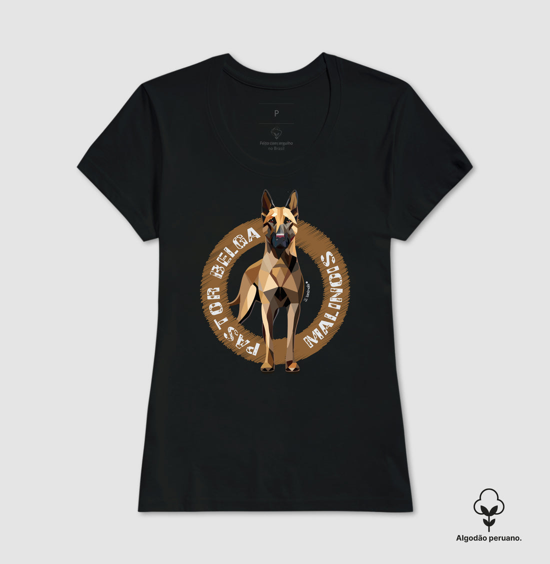 Camiseta  Malinois “INCA SOFT” Raça - Geoma