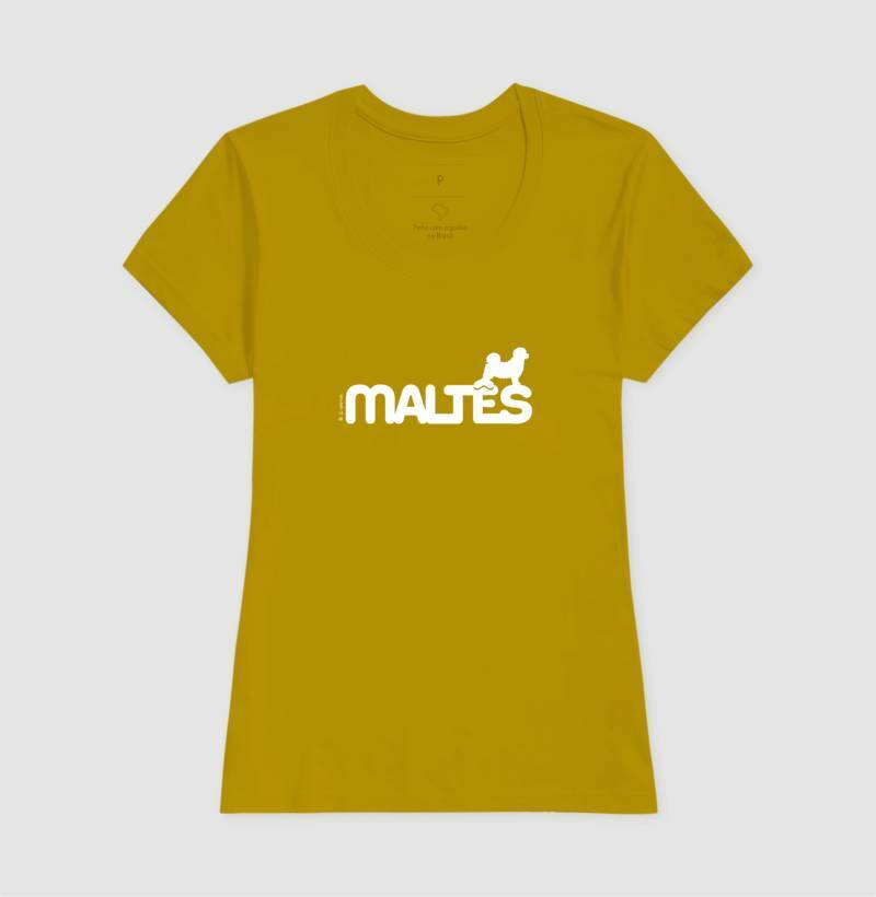 Camiseta Maltês - Coleção Identidade