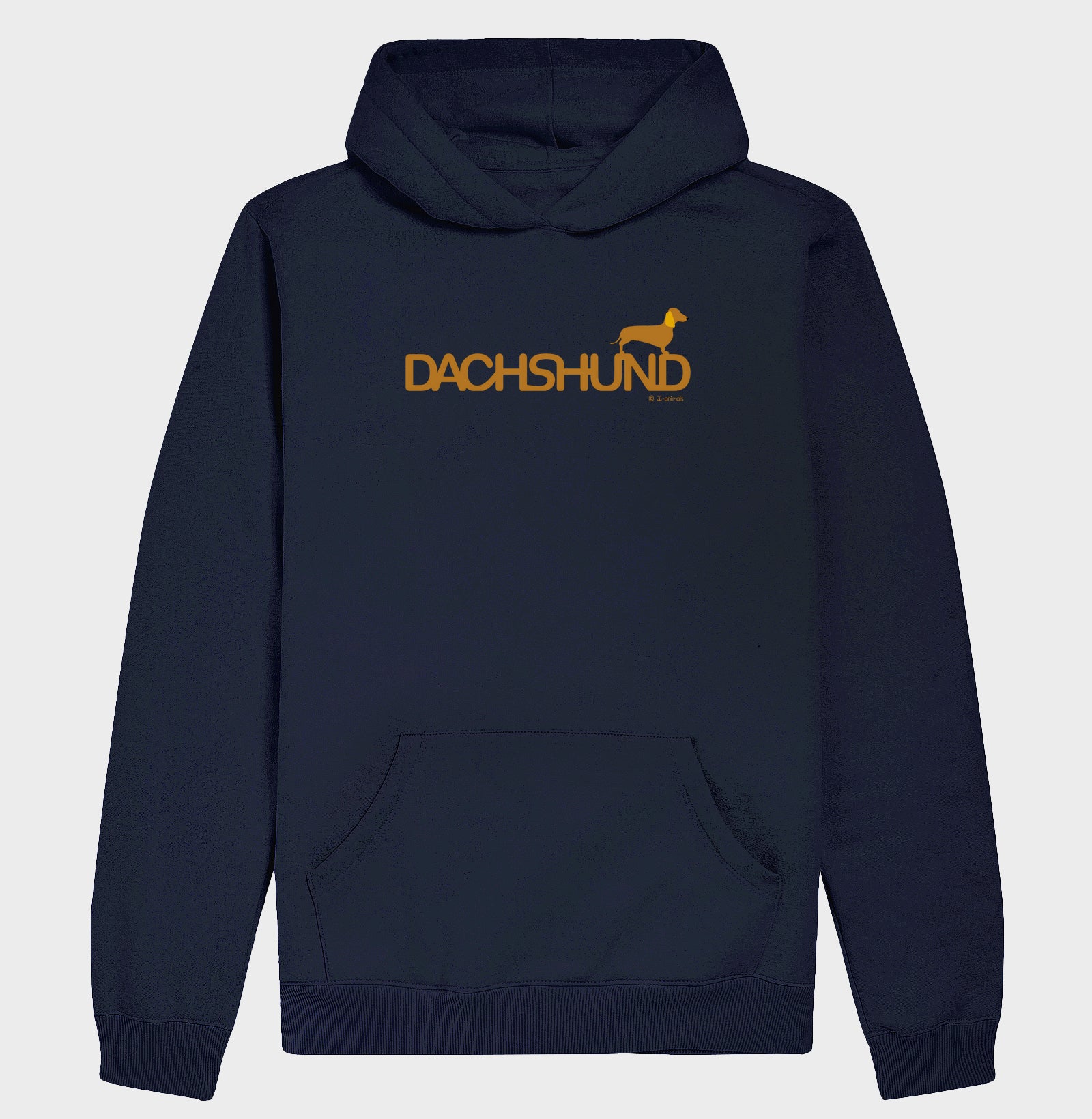 Moletom com Capuz Dachshund - Identidade (sem cadarço)