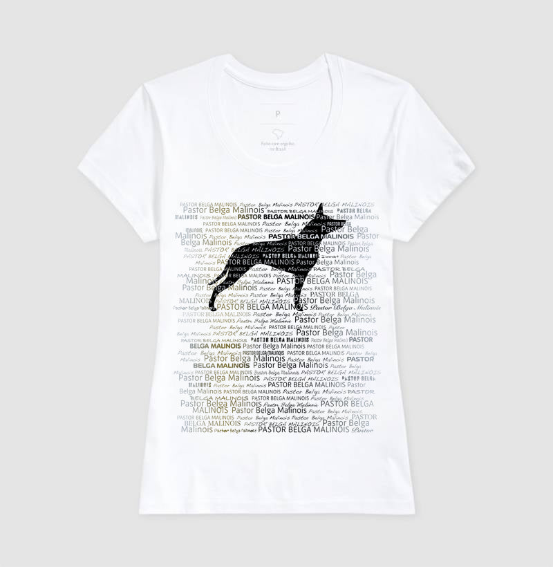 Camiseta Malinois - Tessitura