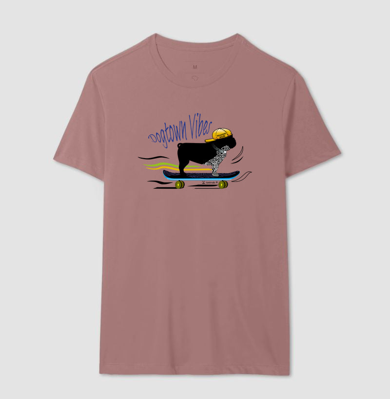 Camiseta Buldogue Inglês - Skatista