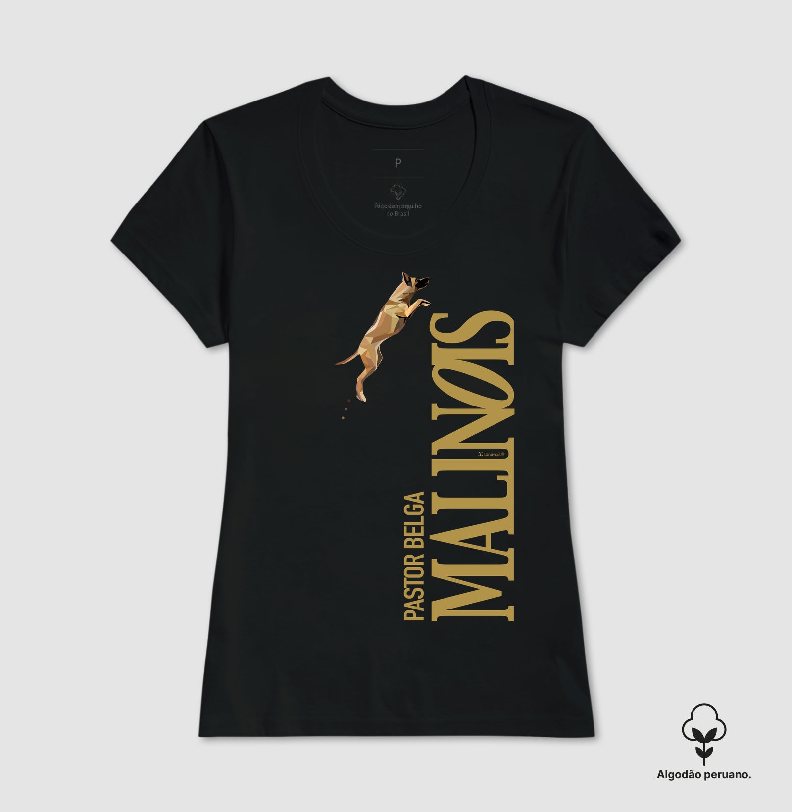 Camiseta INCA SOFT Pastor Belga Malinois O Salto - Geoma