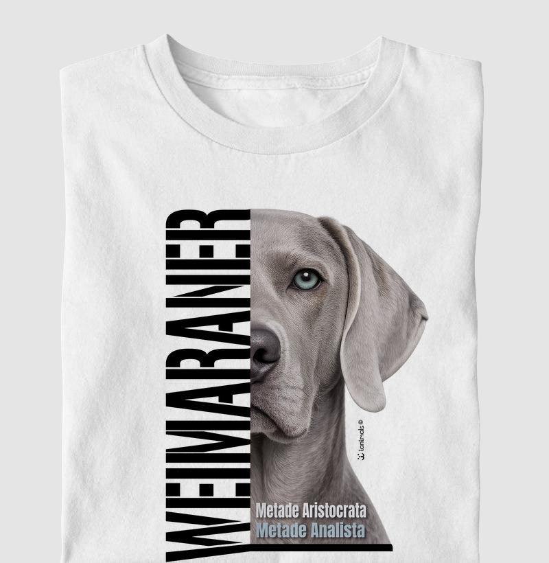 Camiseta Weimaraner Metade Aristocrata - Essência