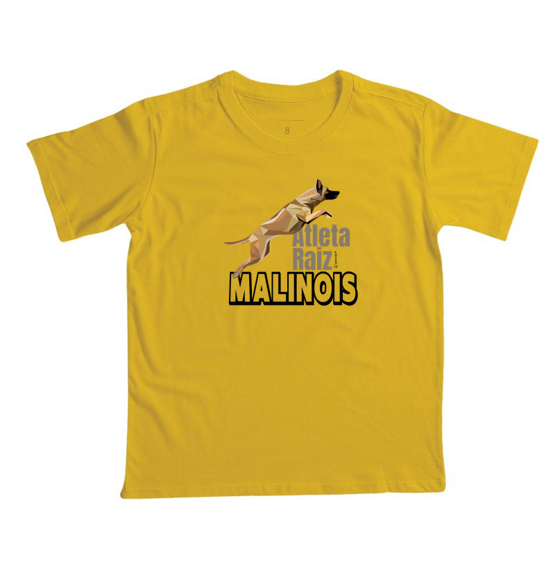 Camiseta Infantil Malinois Atleta Raiz - Essência