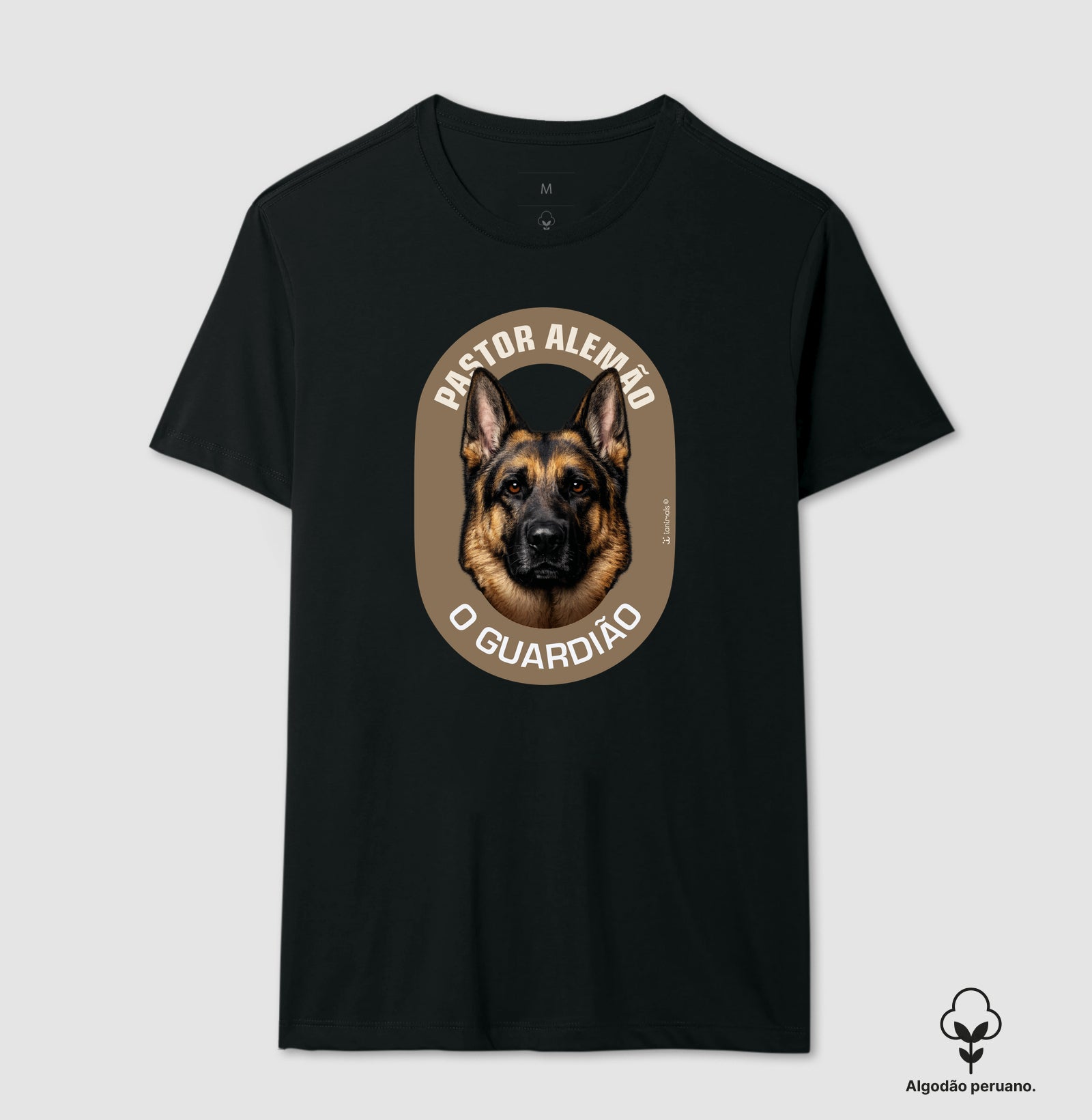 Camiseta INCA SOFT - Pastor Alemão O Guardião - Essência