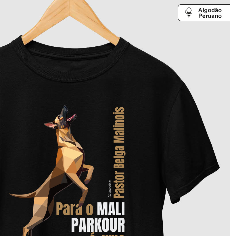 Camiseta INCA SOFT Malinois Parkour é Brincadeira - Essência