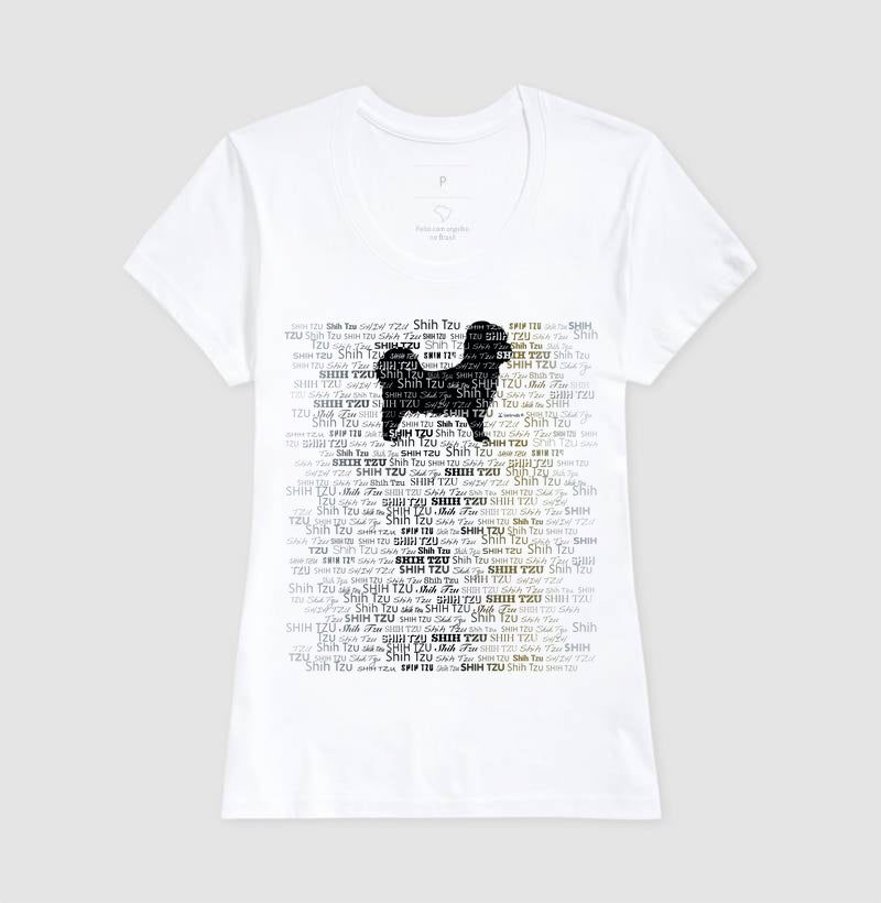 Camiseta Shih Tzu - Tessitura