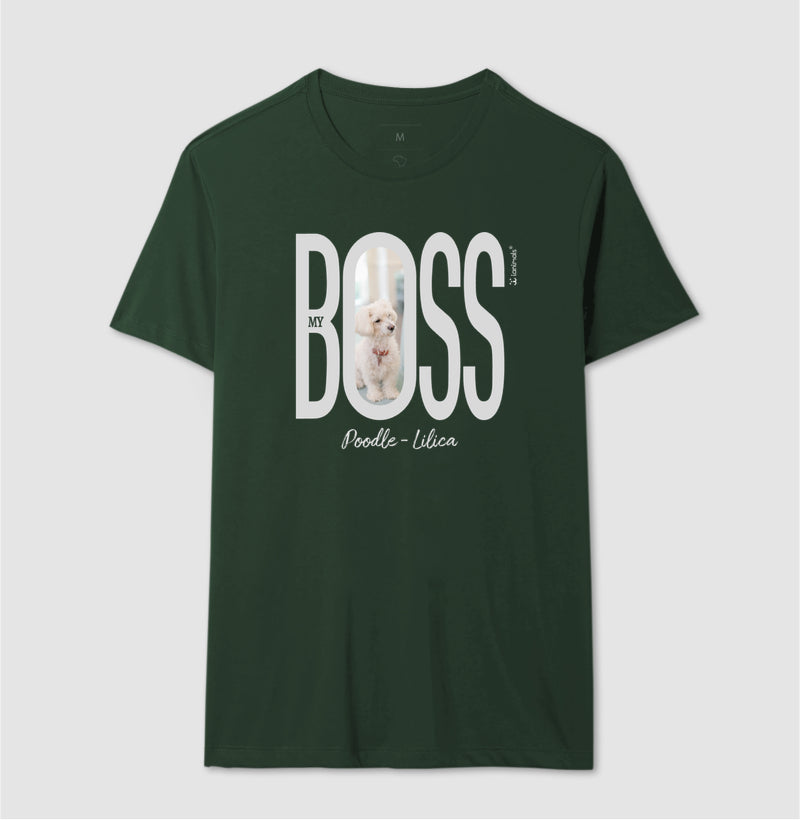 Camiseta My Pet My Boss - Personalizada iAnimals