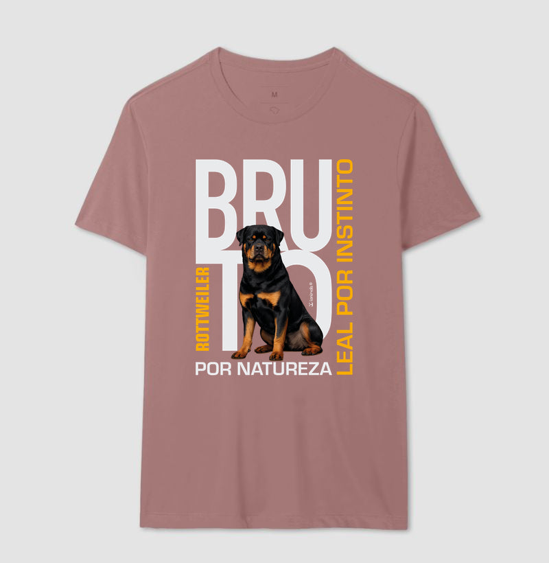 Camiseta Rottweiler Bruto por Natureza - Essência