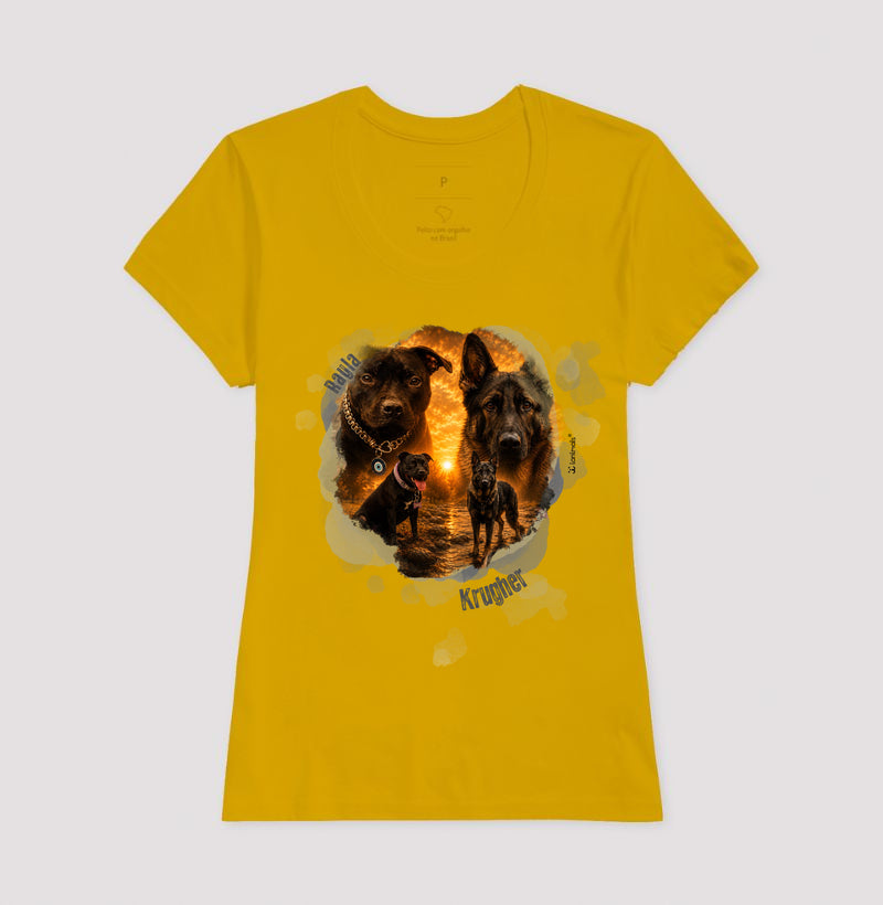 Camiseta Splash Silvana Farias - Personalizada