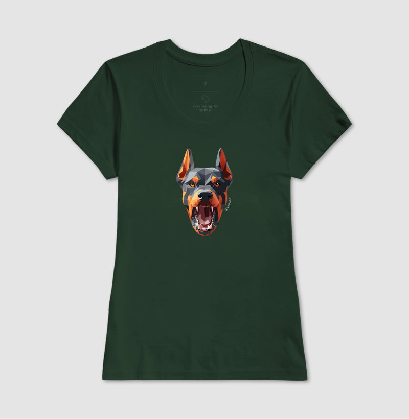Camiseta Doberman - Coleção Geoma