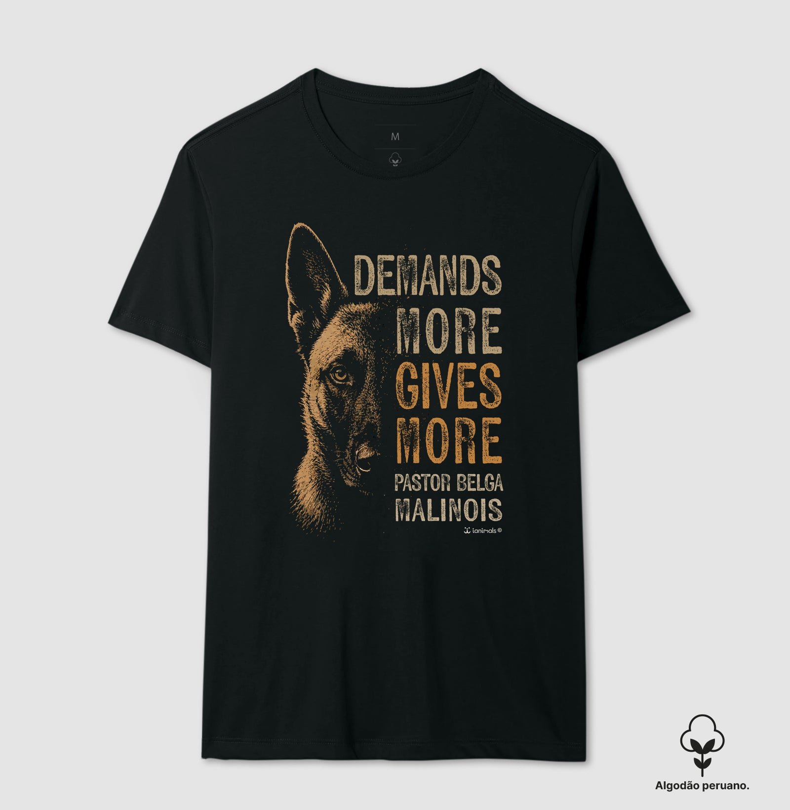 Camiseta INCA SOFT Malinois Gives More - Essência